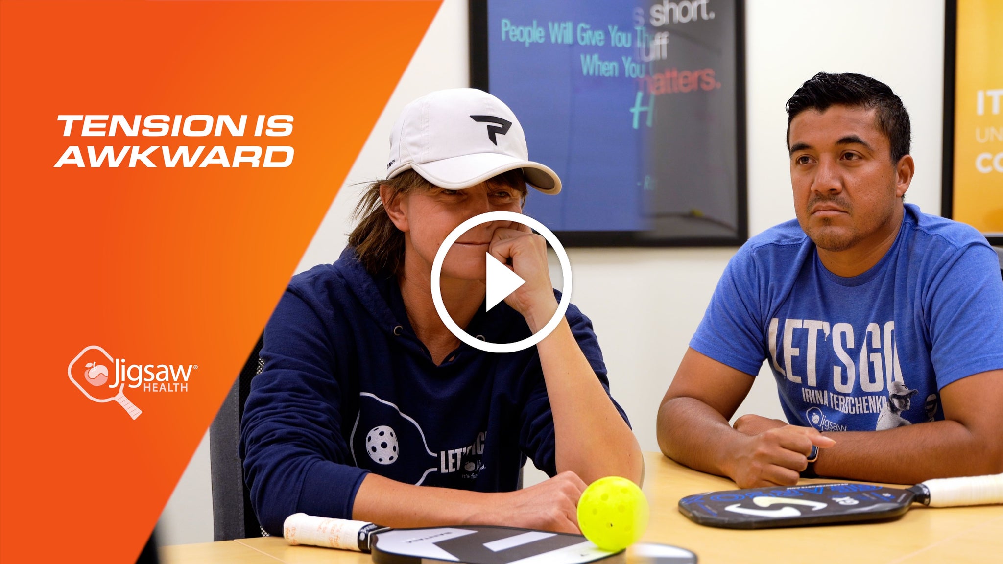 Tension is Awkward (feat. Irina Tereschenko & Joey Farias) | We Love Pickleball, Too